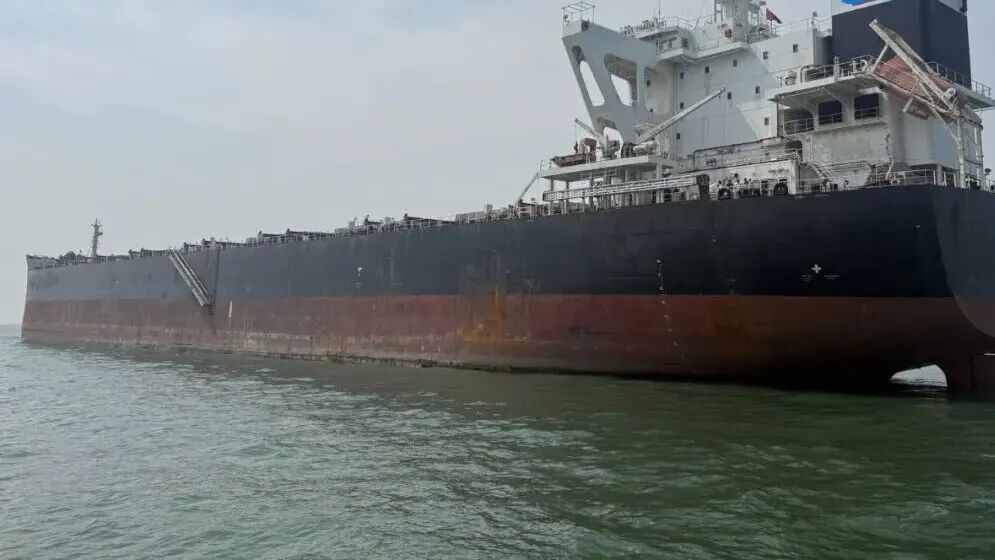 Vessel serviced