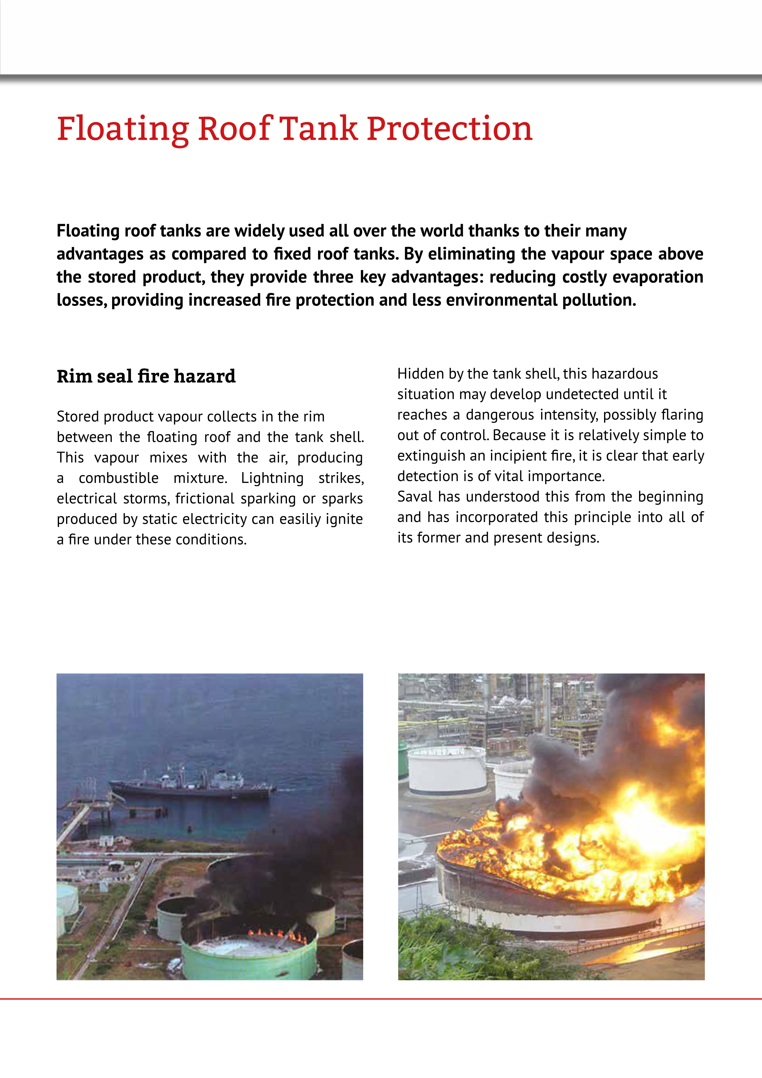 SAVAL CFI Rim Seal Fire Protection System - 6